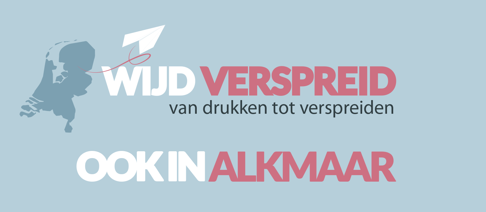 Flyers verspreiden in Alkmaar
