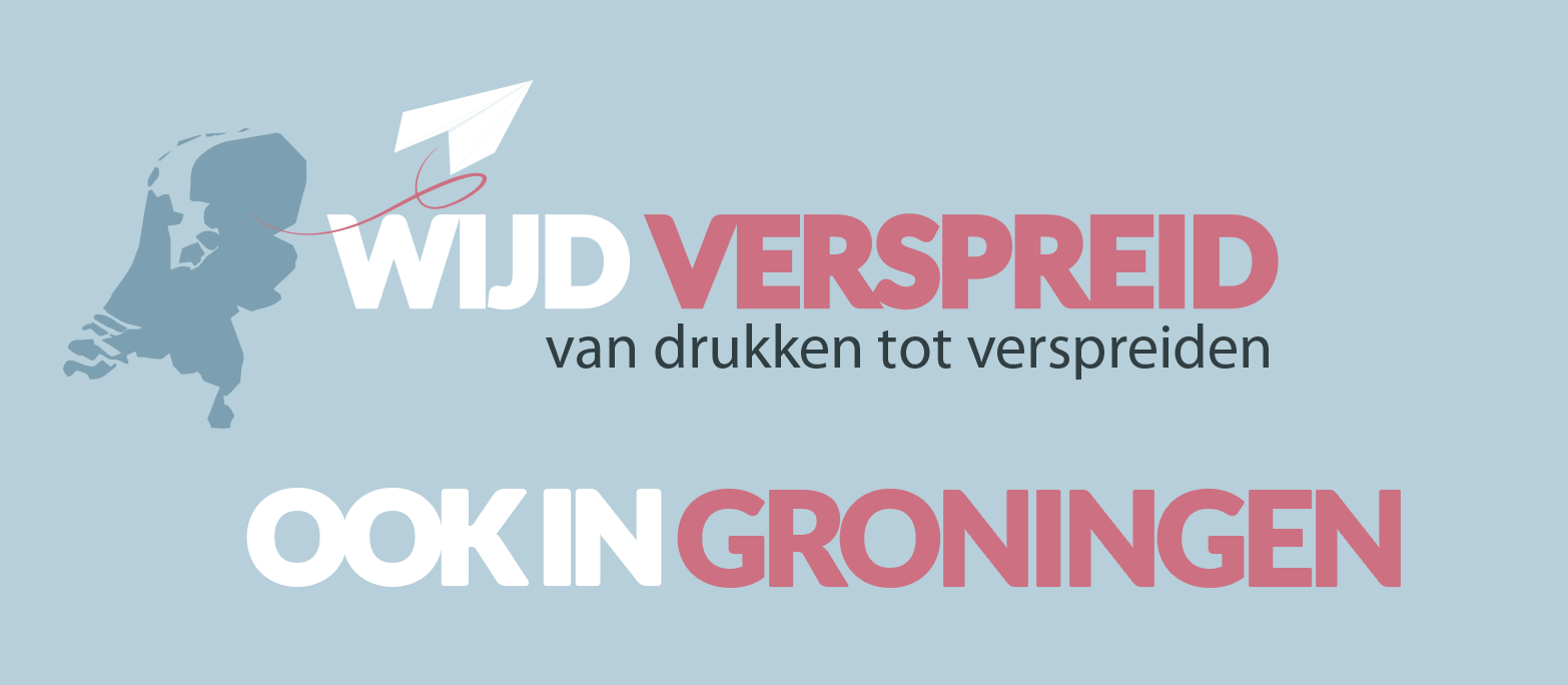Flyers verspreiden in Groningen