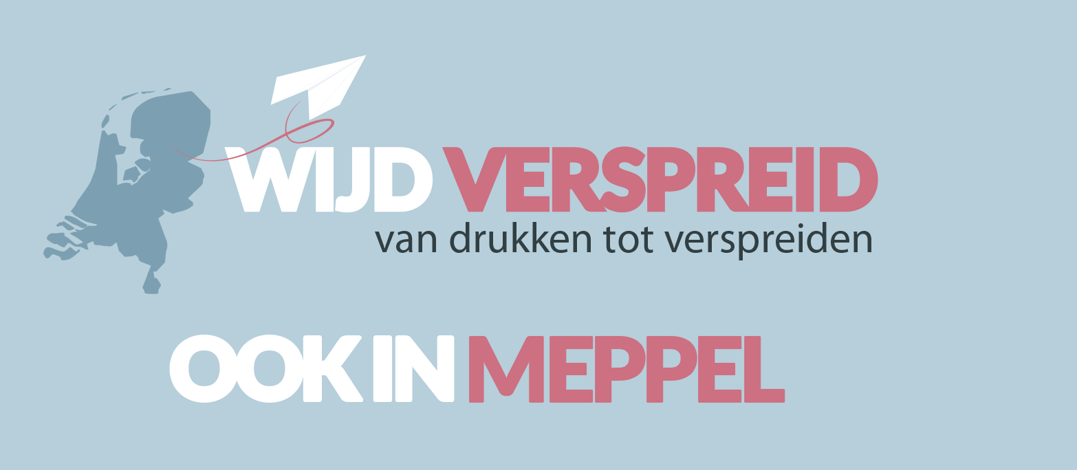 Flyers verspreiden in Meppel