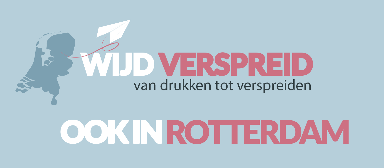 Flyers verspreiden in rotterdam